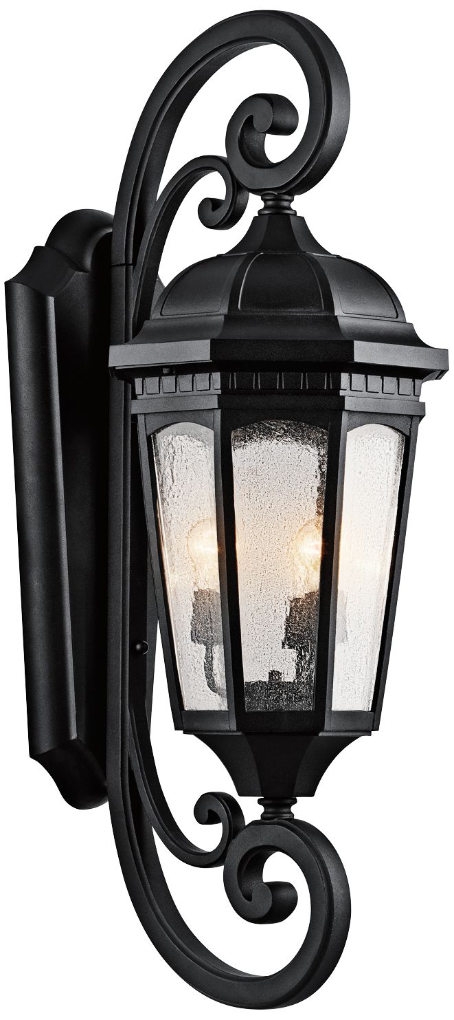 Kichler Courtyard Black Collection