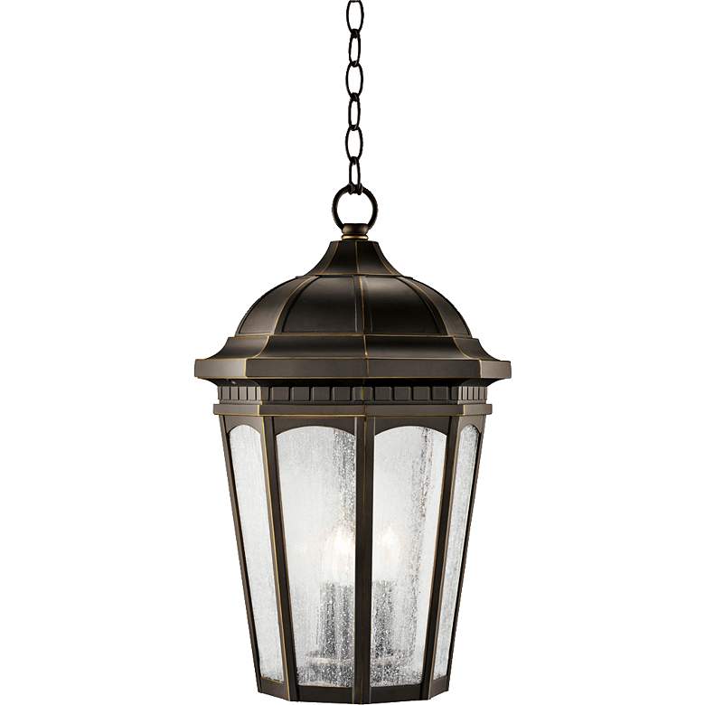 Kichler Courtyard Rubbed 21 1/2&quot;H Outdoor Hanging Light