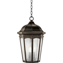 Kichler Courtyard Rubbed 21 1/2"H Outdoor Hanging Light
