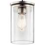 Kichler Crosby 10.75" High 1-Light Clear Glass Mini Pendant