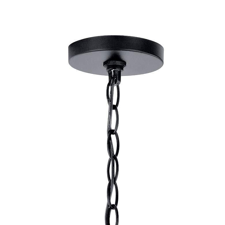 Image 5 Kichler Crosby 16" Wide Black 4-Light Foyer Pendant more views