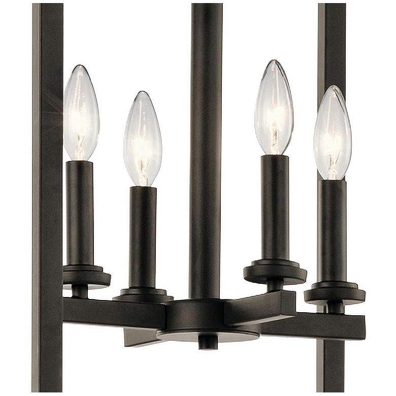 Image 4 Kichler Crosby 16" Wide Olde Bronze 4-Light Open Cage Foyer Pendant more views