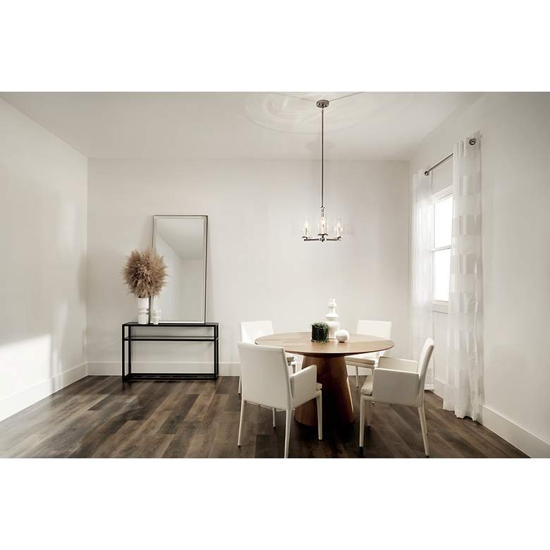 Image 6 Kichler Crosby 18" Wide Brushed Nickel 3-Light Chandelier more views