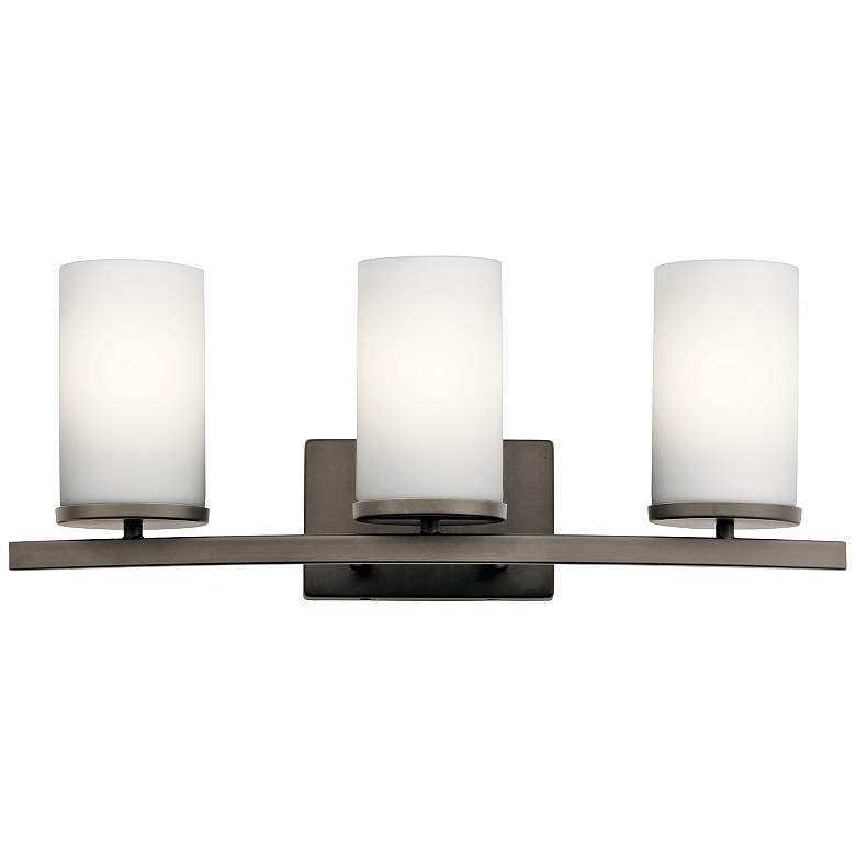Image 2 Kichler Crosby 23" Wide Olde Bronze 3-Light Bath Light