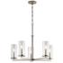 Kichler Crosby 26 1/4"W Brushed Nickel 5-Light Chandelier