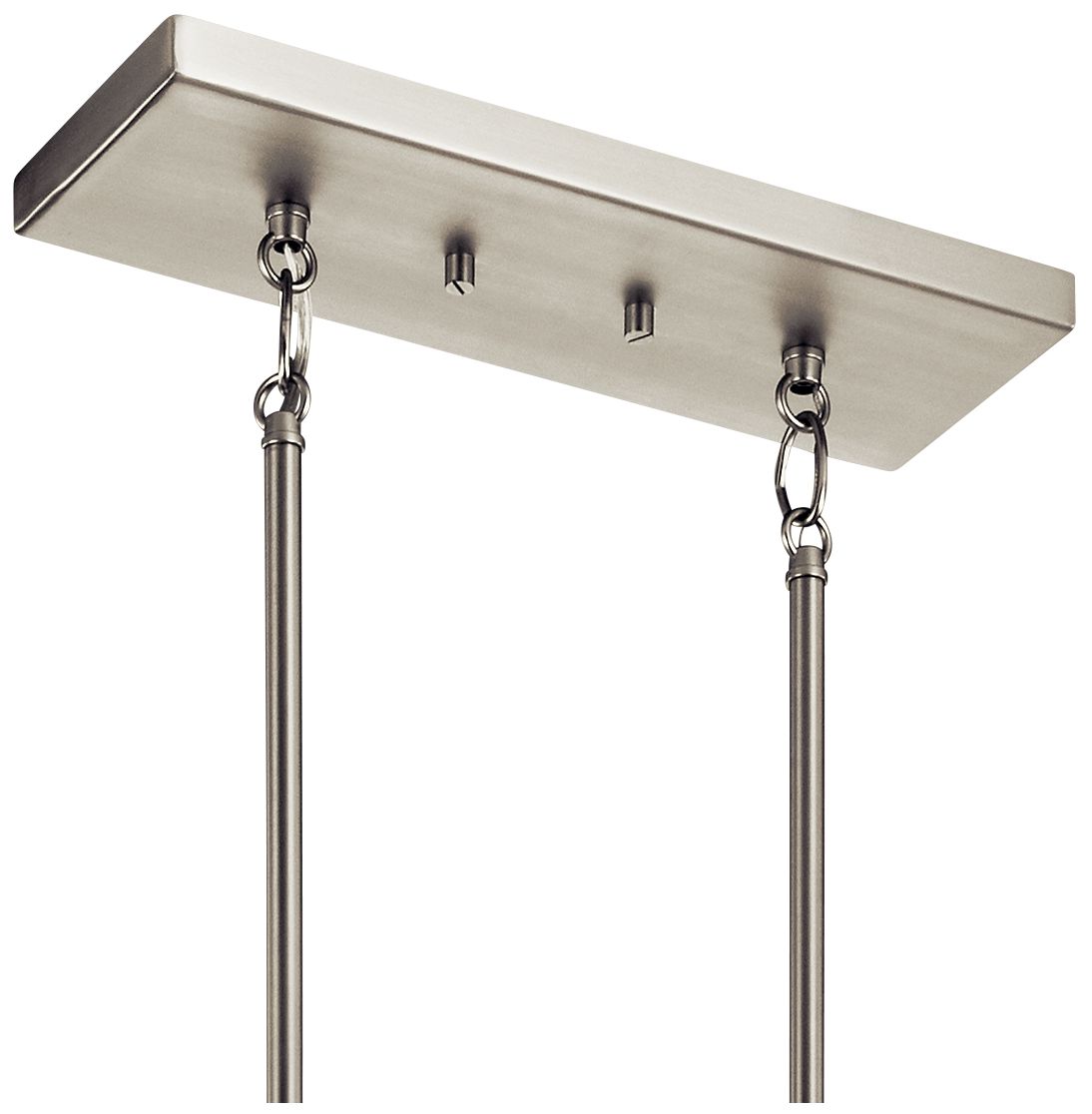 Image 5 Kichler Crosby 41 1/4" Wide Brushed Nickel 5-Light Island Pendant more views
