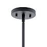 4_Kichler Crosby 6" Wide Black Cylindrical Mini Pendant Light more views
