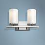 Kichler Crosby 8 3/4"H Brushed Nickel 2-Light Wall Sconce