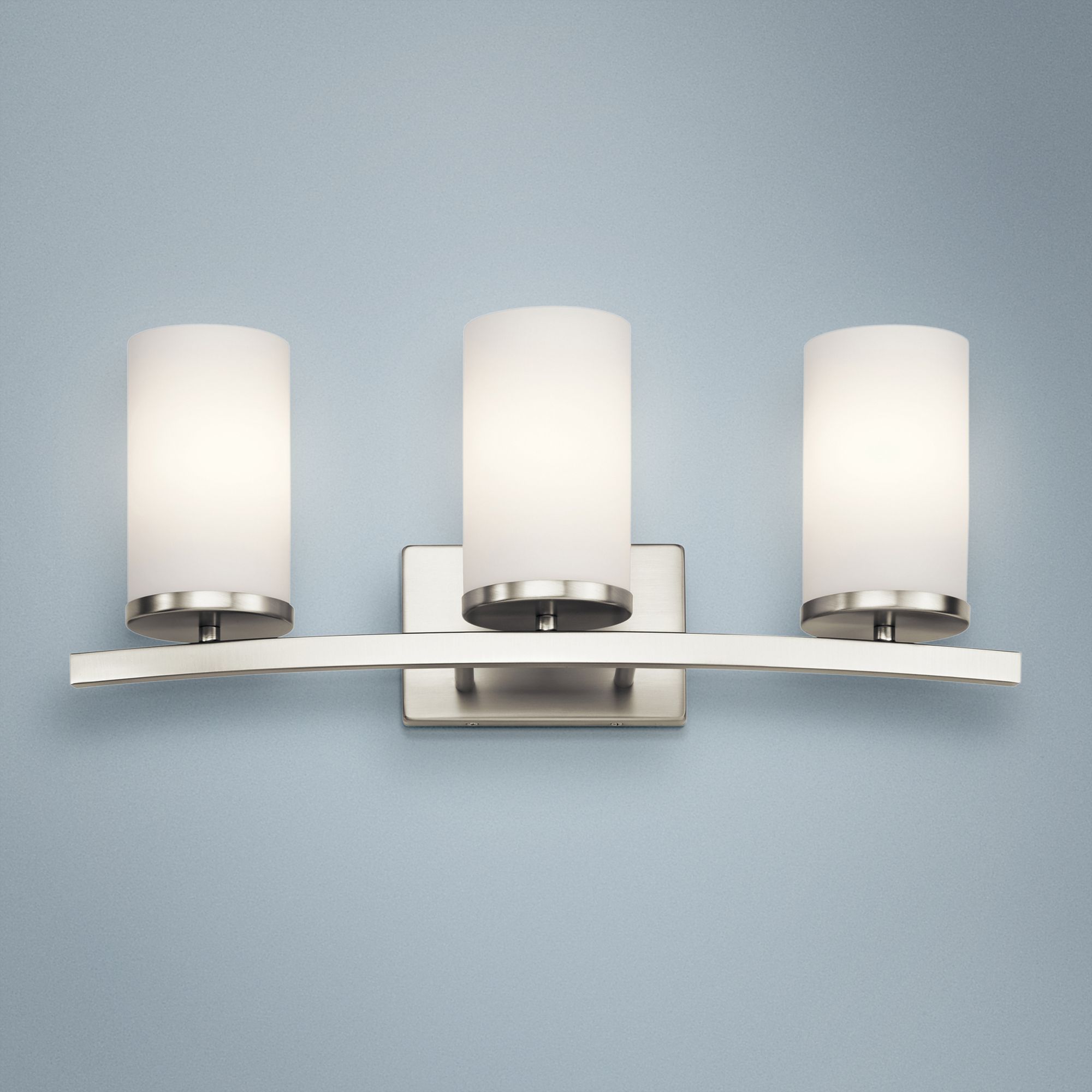 Kichler Crosby Brushed Nickel Collection