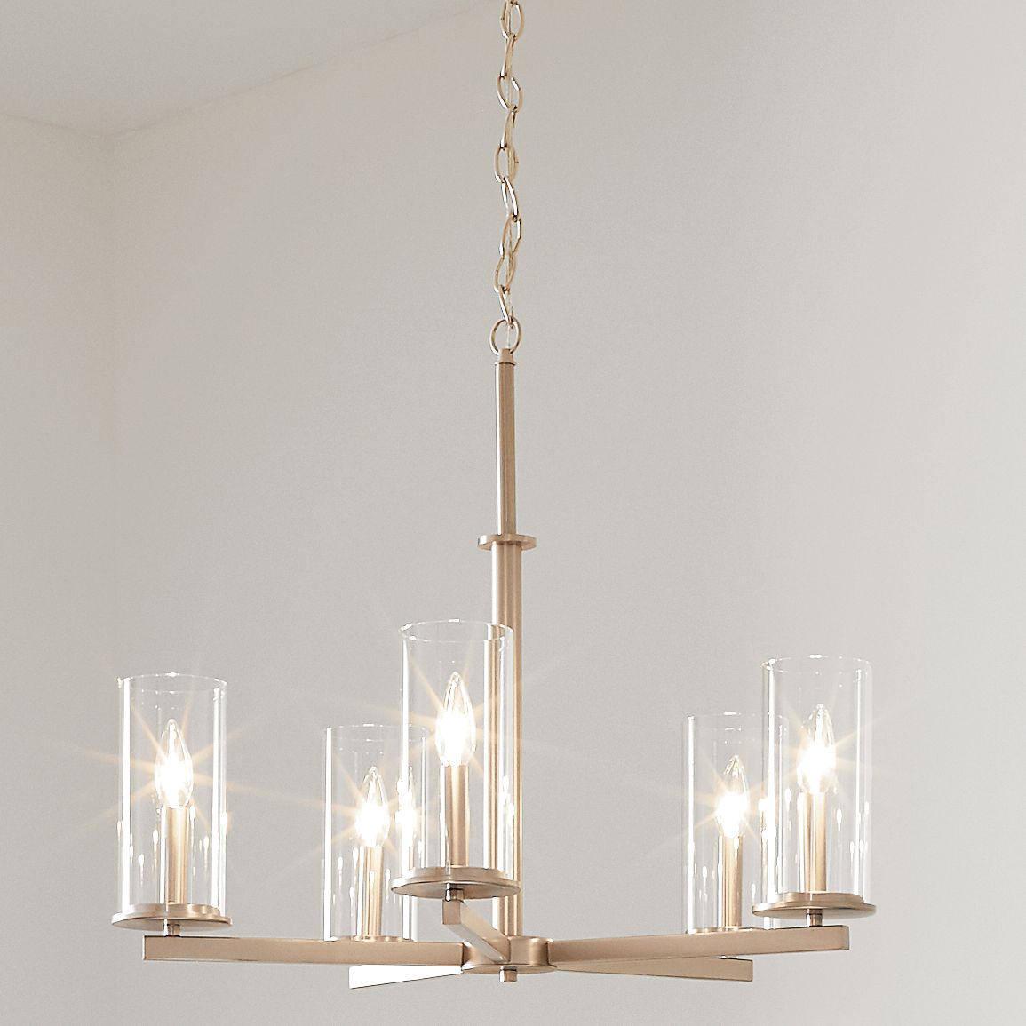 Kichler Crosby Brushed Nickel Collection