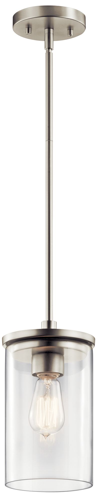 Kichler Crosby Brushed Nickel Collection