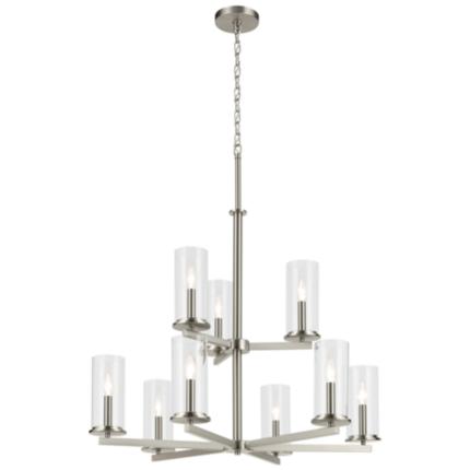 Kichler Crosby Brushed Nickel Collection