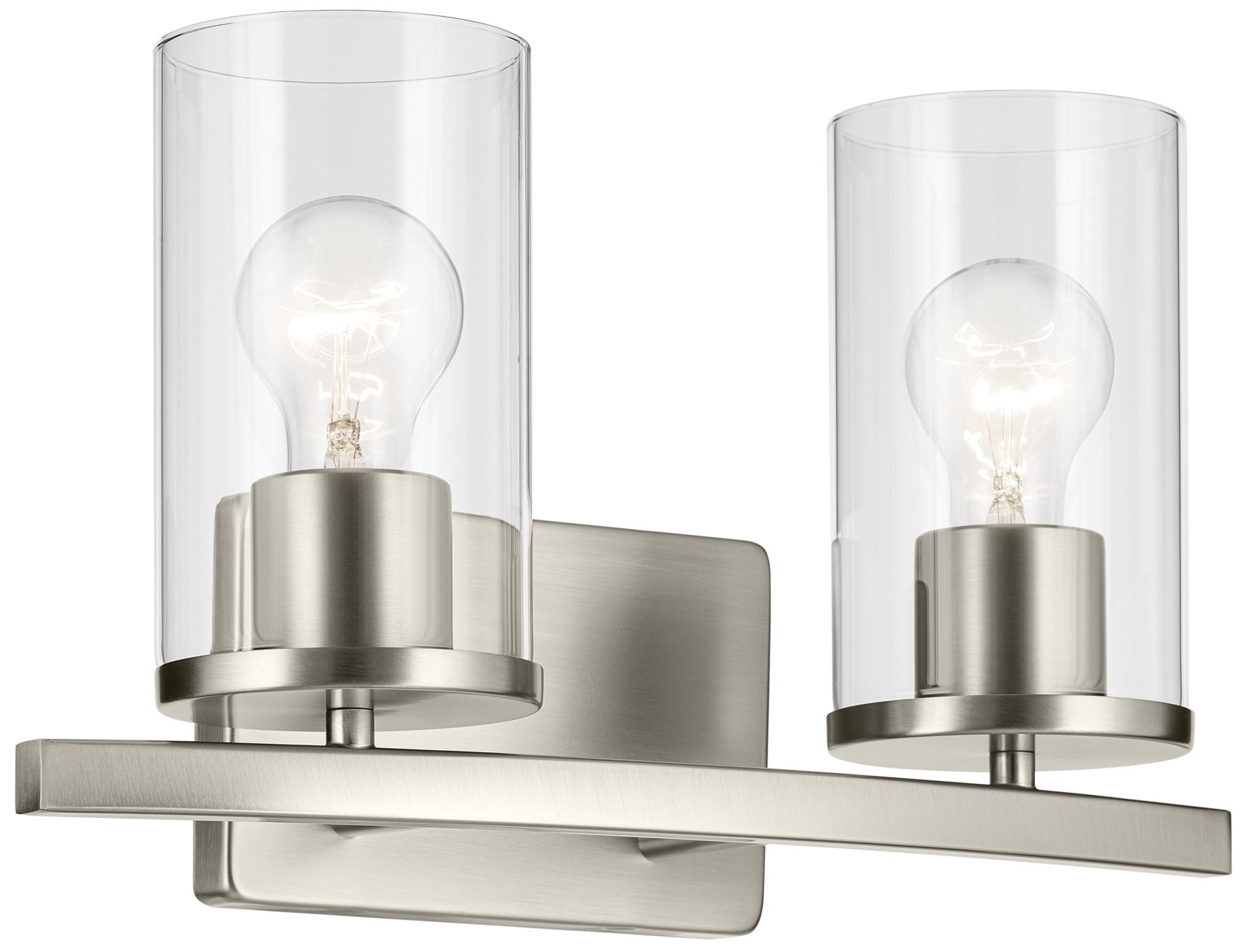 Kichler Crosby Brushed Nickel Collection