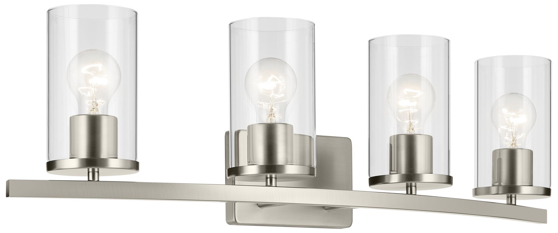 Kichler Crosby Brushed Nickel Collection