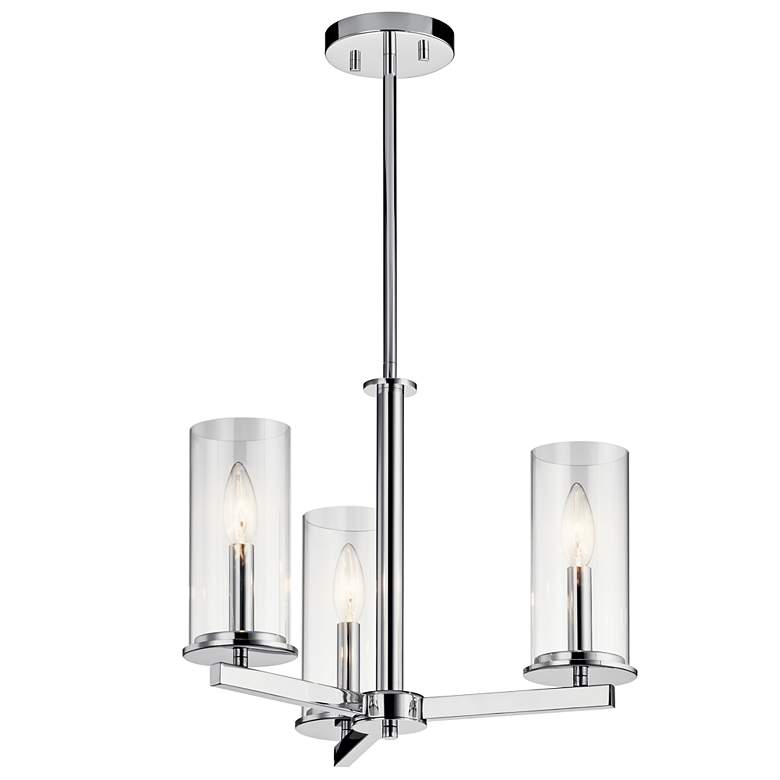 Image 2 Kichler Crosby Chandelier/Semi Flush 3 Light more views