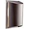 Kichler Curve Architectural Bronze 12" Outdoor Wall Light