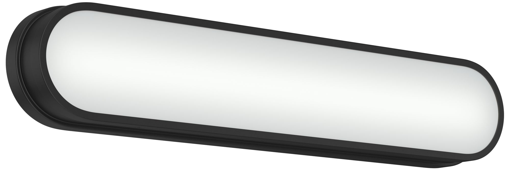 Kichler Daines 24.75" LED Bath Bar with White Glass in Black