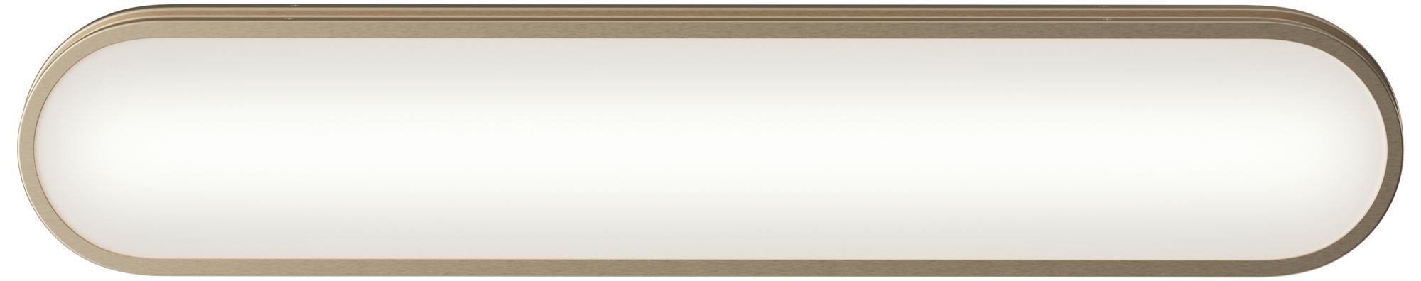 Image 4 Kichler Daines 24.75" LED Bath Bar with White Glass in Champagne Bronze more views