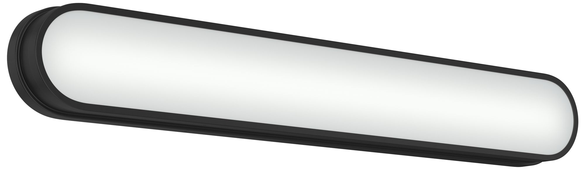 Kichler Daines 32.75" LED Bath Bar with White Glass in Black