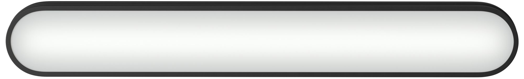 Image 4 Kichler Daines 32.75" LED Bath Bar with White Glass in Black more views