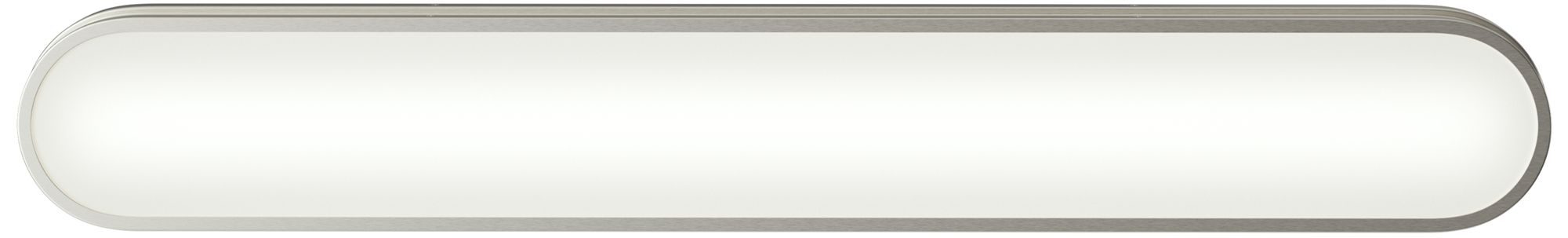 Image 4 Kichler Daines 32.75" LED Bath Bar with White Glass in Brushed Nickel more views