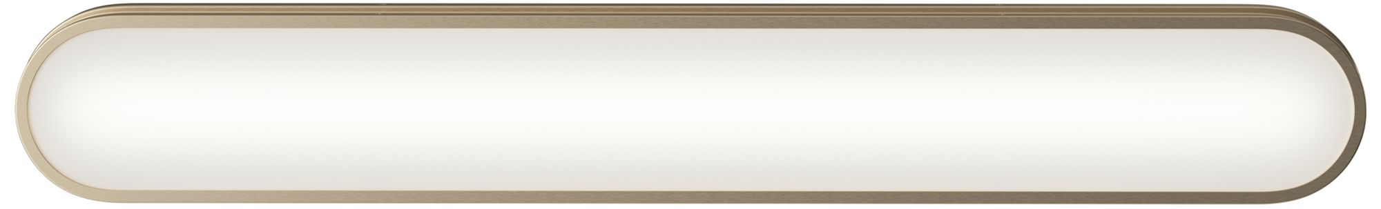 Image 4 Kichler Daines 32.75" LED Bath Bar with White Glass in Champagne Bronze more views