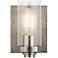 Kichler Dalwood 8 1/4" High Classic Pewter Wall Sconce