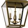 Thumbnail3 of Kichler Dame 12 1/2" Wide Character Bronze 2-Light Pendant more views