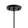 4_Kichler Danika 5 1/4" Wide Modern Black Metal Mini Pendant Light more views
