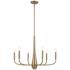 Kichler Deela 28" Wide Champagne Bronze 6-Light Chandelier