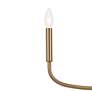 Thumbnail3 of Kichler Deela 28" Wide Champagne Bronze 6-Light Chandelier more views