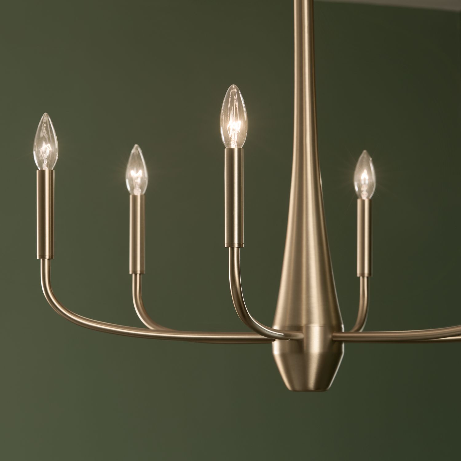 Kichler Deela 28" Wide Champagne Bronze 6-Light Chandelier