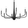 Thumbnail3 of Kichler Deela 36 Inch 8 Light Chandelier in Black more views