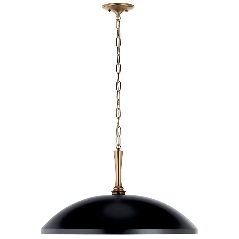 Image 4 Kichler Delarosa 20 1/4" Wide Black Pendant Light more views