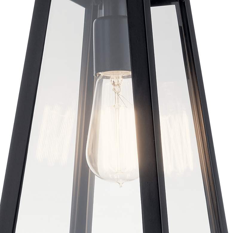 Image 3 Kichler Delison 14" High Black Outdoor Wall Light more views