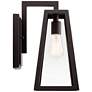 Kichler Delison 14" High Rubbed Bronze Outdoor Wall Light