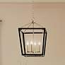 1_Kichler Delvin 16" Wide Champagne Bronze 4-Light Pendant