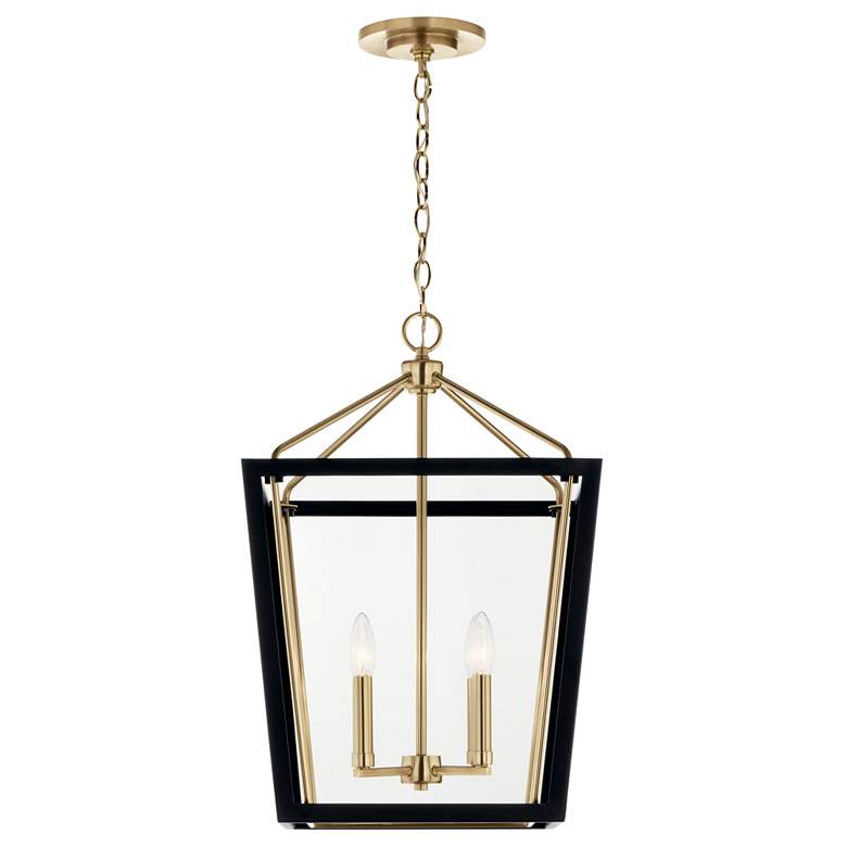 Image 5 Kichler Delvin 16" Wide Champagne Bronze 4-Light Pendant more views