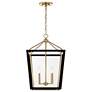 5_Kichler Delvin 16" Wide Champagne Bronze 4-Light Pendant more views