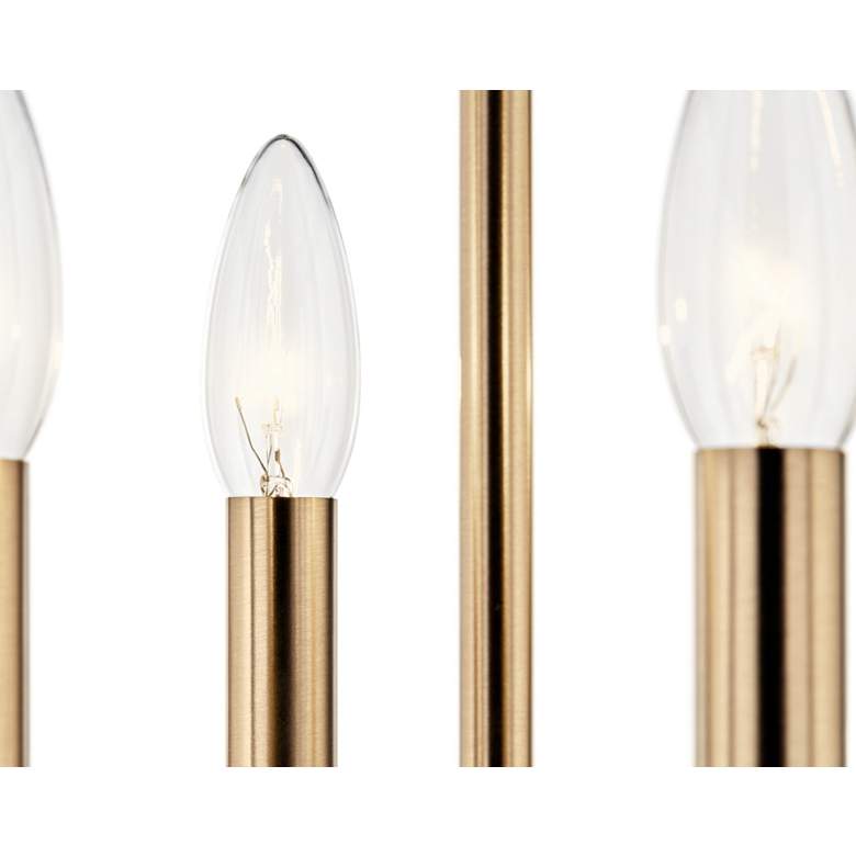 Image 7 Kichler Delvin 16" Wide Champagne Bronze 4-Light Pendant more views