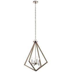 Kichler Deryn 24 1/4" Wide Distressed Gray Modern Pendant Chandelier