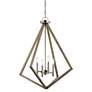 3_Kichler Deryn 24 1/4" Wide Distressed Gray Modern Pendant Chandelier more views