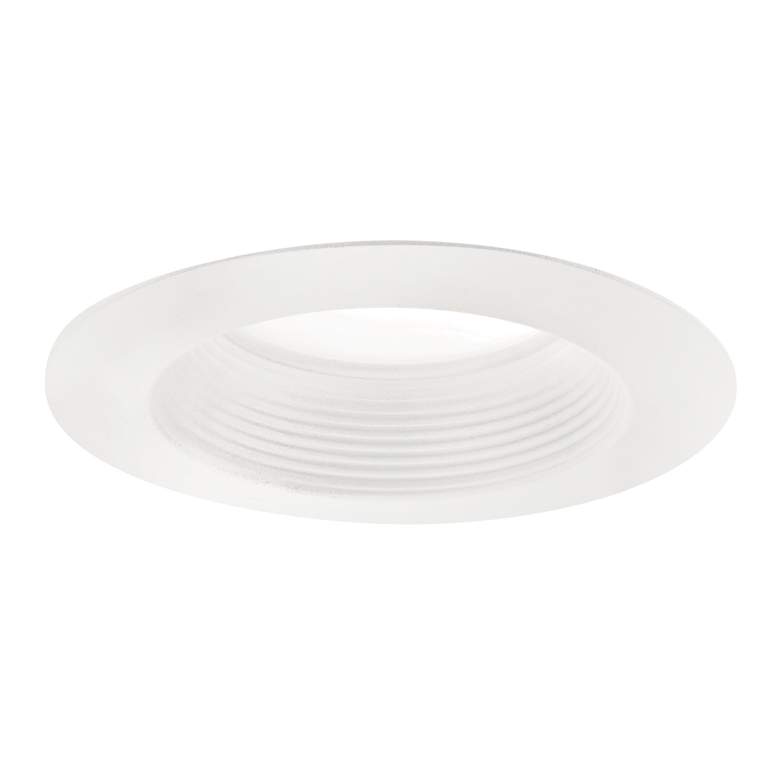 Image 2 Kichler Direct to Ceiling Textured White 4in Recessed Downlight 3000K more views