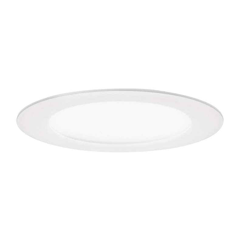 Image 3 Kichler Direct to Ceiling Textured White 5in Slim Downlight 3000K more views