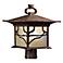 Kichler Distressed Copper 15" High Outdoor Post Light