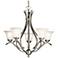 Kichler Dover 24" Wide Brushed Nickel 5-Light Chandelier