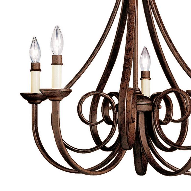 Image 2 Kichler Dover 25" Wide Tannery Bronze 5-Light Chandelier more views
