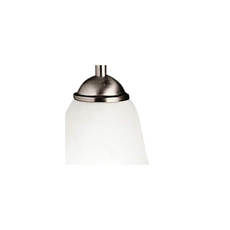 Image 2 Kichler Dover 6 1/2 inch Wide Brushed Nickel Mini Pendant more views
