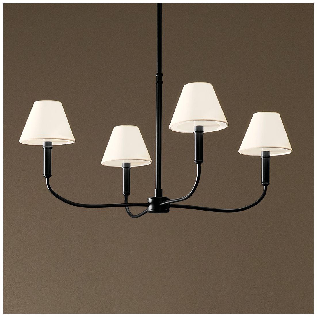 Image 3 Kichler Eadie 30 3/4" Wide Black 4-Light Chandelier more views