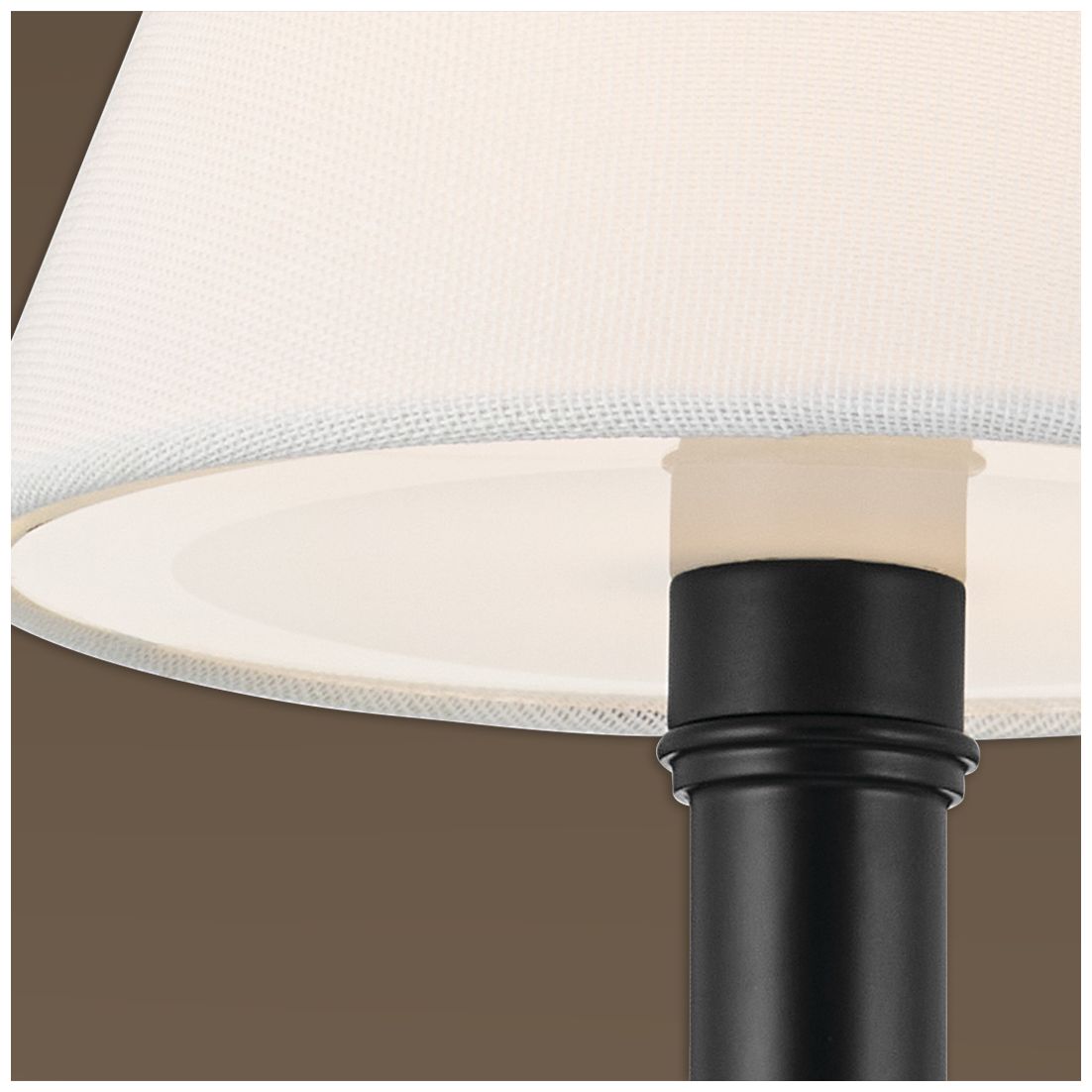 Image 4 Kichler Eadie 41 Inch 6 Light Chandelier in Black more views